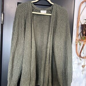 Olive Green Women's Sweater